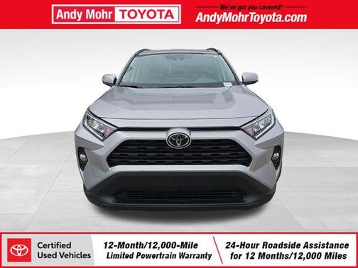 Silver Sky Metallic 2021 Toyota RAV4 XLE Premium