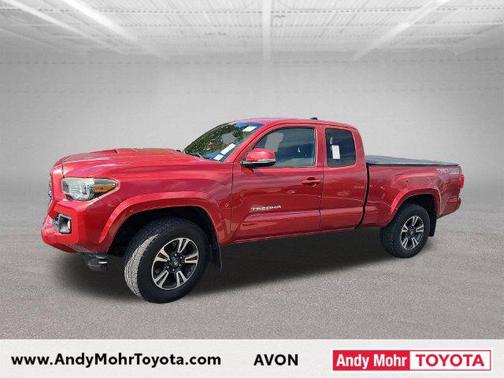 Barcelona Red Metallic 2016 Toyota Tacoma TRD Sport