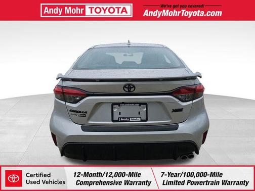 Classic Silver Metallic 2026 Toyota Corolla XSE