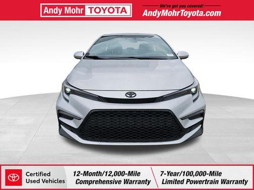 Classic Silver Metallic 2026 Toyota Corolla XSE