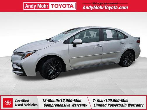 Classic Silver Metallic 2026 Toyota Corolla XSE