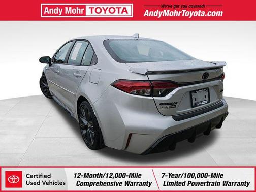 Classic Silver Metallic 2026 Toyota Corolla XSE