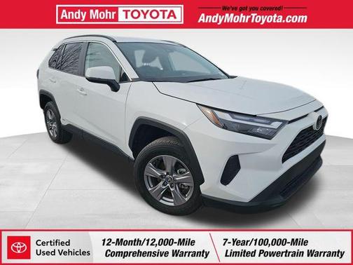 Ice Cap 2025 Toyota RAV4 Hybrid XLE