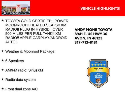 Supersonic Red 2021 Toyota RAV4 Prime SE