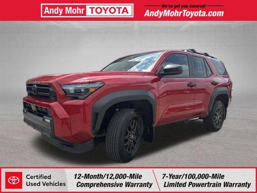 Supersonic Red 2025 Toyota 4Runner SR5