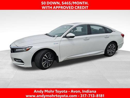 Platinum White Pearl 2020 Honda Accord Hybrid Touring
