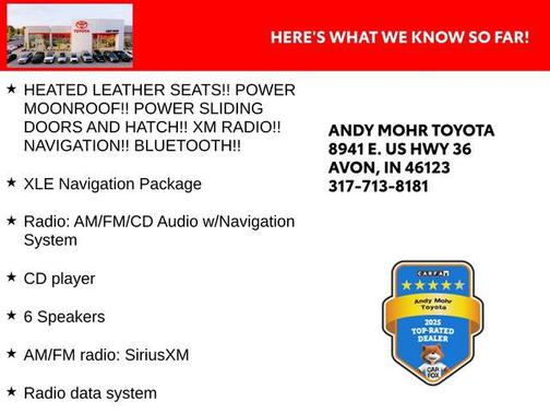 Predawn Gray Mica 2017 Toyota Sienna XLE