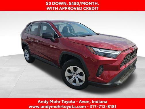 Ruby Flare Pearl 2024 Toyota RAV4 LE