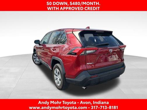 Ruby Flare Pearl 2024 Toyota RAV4 LE