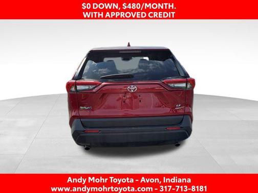 Ruby Flare Pearl 2024 Toyota RAV4 LE