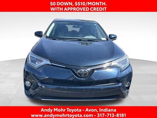 Galactic Aqua Mica 2018 Toyota RAV4 XLE