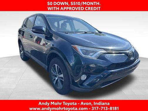 Galactic Aqua Mica 2018 Toyota RAV4 XLE