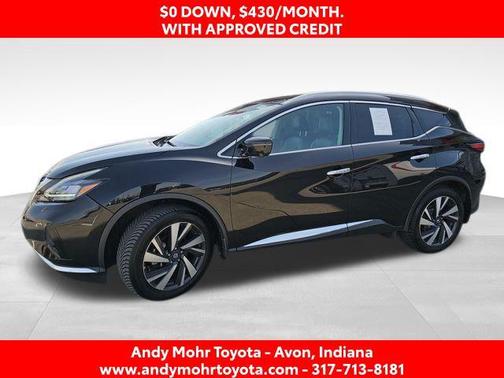 Magnetic Black Pearl 2022 Nissan Murano SL