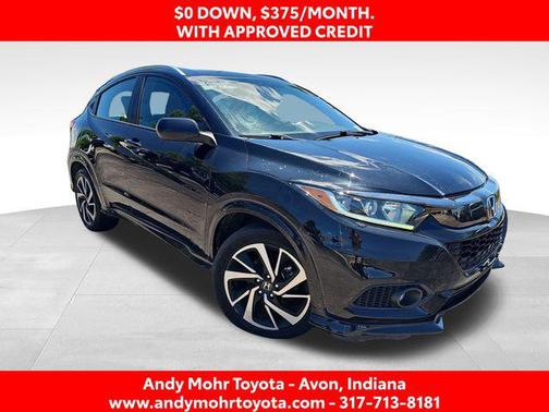 Crystal Black Pearl 2019 Honda HR-V Sport