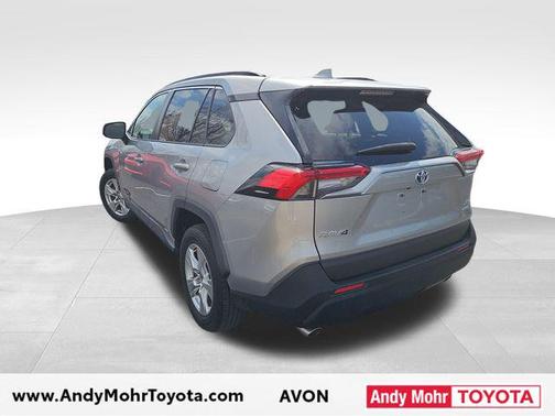 Silver Sky Metallic 2021 Toyota RAV4 Hybrid XLE