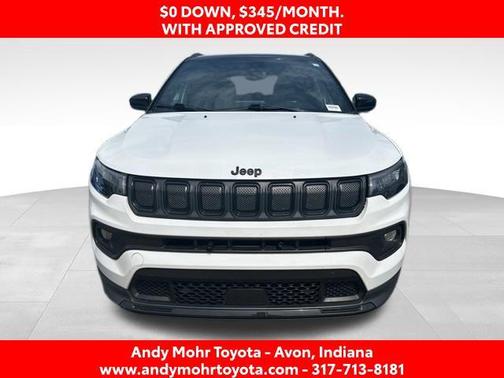 Bright White Clearcoat 2022 Jeep Compass Latitude