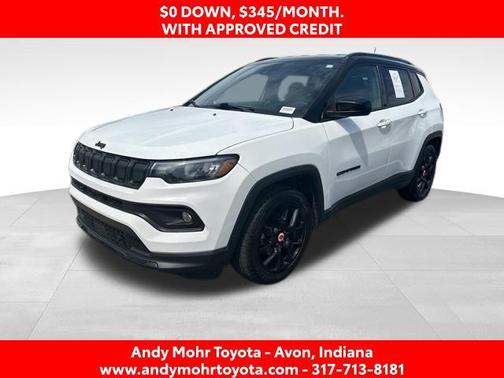 Bright White Clearcoat 2022 Jeep Compass Latitude