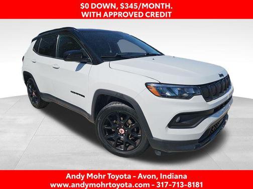 Bright White Clearcoat 2022 Jeep Compass Latitude
