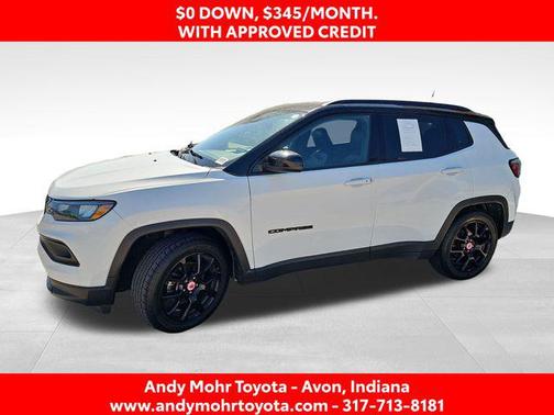 Bright White Clearcoat 2022 Jeep Compass Latitude