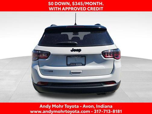 Bright White Clearcoat 2022 Jeep Compass Latitude