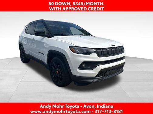 Bright White Clearcoat 2022 Jeep Compass Latitude