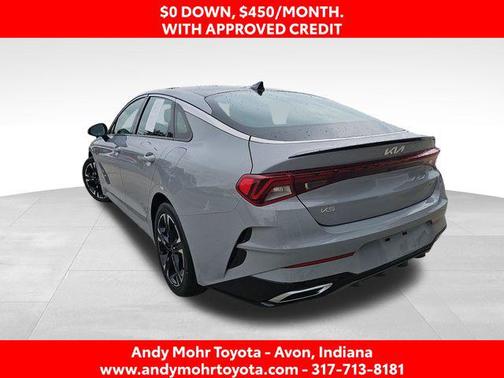 Gray 2023 Kia K5 GT-Line