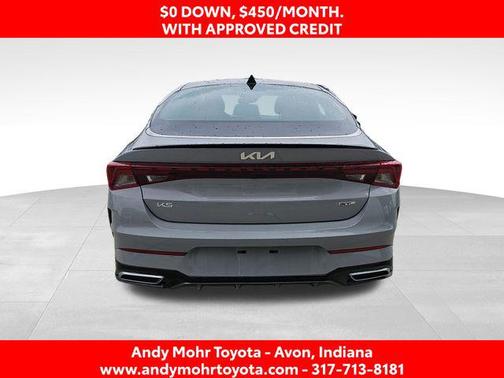 Gray 2023 Kia K5 GT-Line
