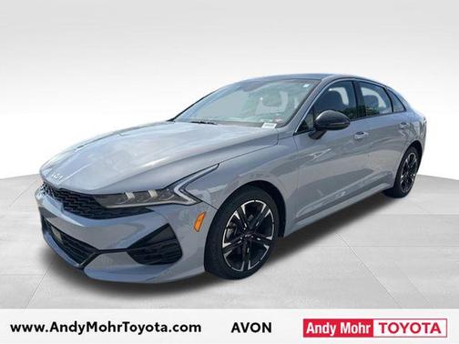 Gray 2023 Kia K5 GT-Line