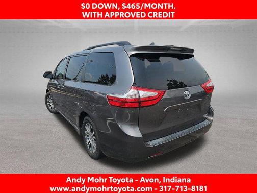 Predawn Gray Mica 2019 Toyota Sienna XLE