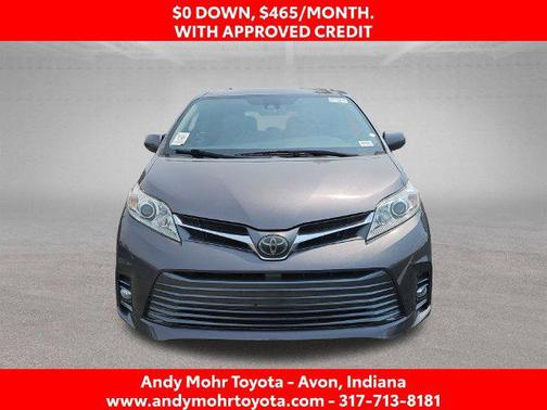 Predawn Gray Mica 2019 Toyota Sienna XLE