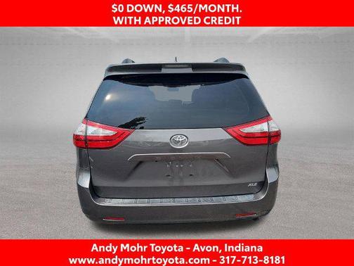 Predawn Gray Mica 2019 Toyota Sienna XLE