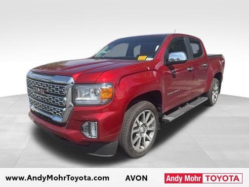 Cayenne Red 2021 GMC Canyon Denali