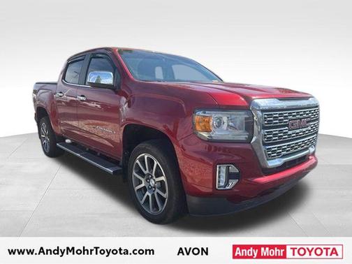 Cayenne Red 2021 GMC Canyon Denali