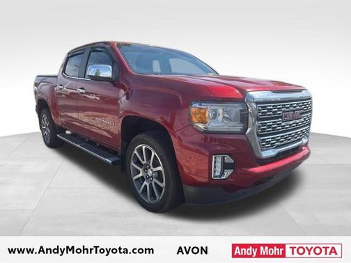 Cayenne Red 2021 GMC Canyon Denali