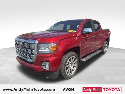 Cayenne Red 2021 GMC Canyon Denali