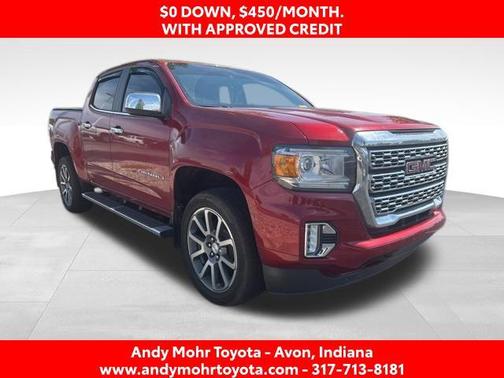 Cayenne Red Tintcoat 2021 GMC Canyon Denali