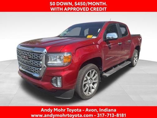 Cayenne Red Tintcoat 2021 GMC Canyon Denali