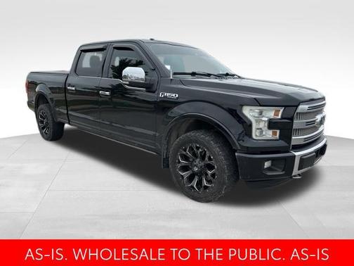 Shadow Black 2016 Ford F-150 Platinum