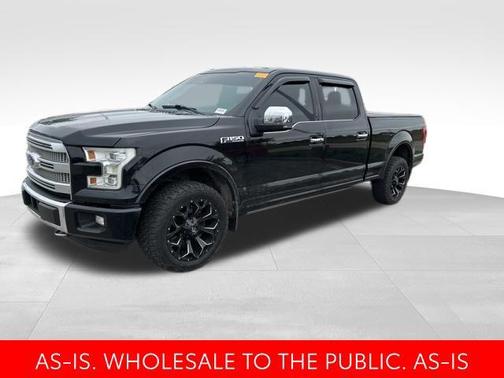 Shadow Black 2016 Ford F-150 Platinum