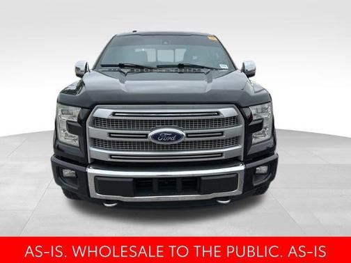 Shadow Black 2016 Ford F-150 Platinum