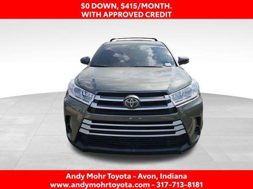 Alumina Jade Metallic 2017 Toyota Highlander LE I4