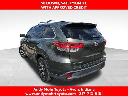 Alumina Jade Metallic 2017 Toyota Highlander LE I4