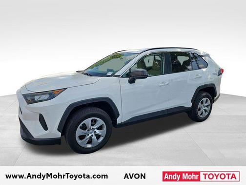 Super White 2020 Toyota RAV4 LE