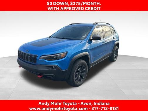 Hydro Blue Pearlcoat 2020 Jeep Cherokee Trailhawk