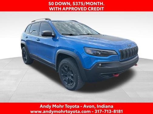 Hydro Blue Pearlcoat 2020 Jeep Cherokee Trailhawk