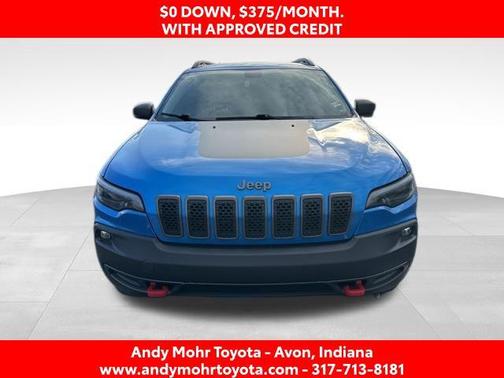Hydro Blue Pearlcoat 2020 Jeep Cherokee Trailhawk