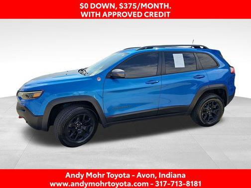 Hydro Blue Pearlcoat 2020 Jeep Cherokee Trailhawk