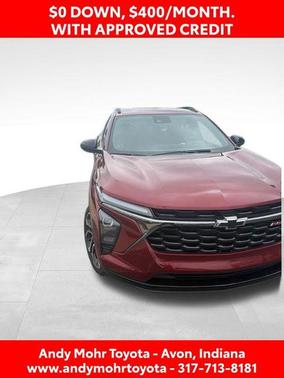 Crimson Metallic 2025 Chevrolet Trax 2RS