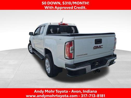 Summit White 2018 GMC Canyon SLE