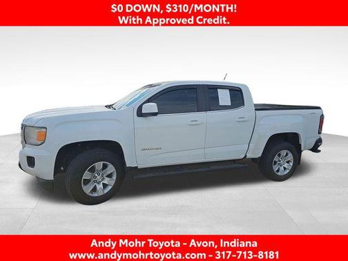 Summit White 2018 GMC Canyon SLE